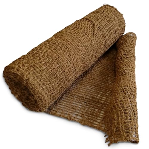 TeichVision Böschungsmatte Kokos 1,0 m breit – Verschiedene Längen/Kokosmatte als Ufermatte Teich/Böschungsmatte Hang/Kokosfasermatte 700 gr. /m ² (5 m) von TeichVision
