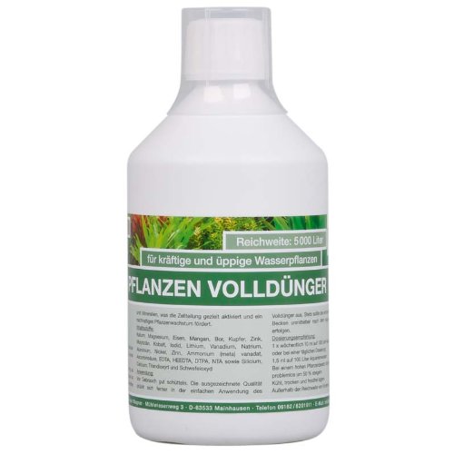 Teichpoint Aquarium Pflanzen Volldünger, 500 ml für kräftige und üppige Wasserpflanzen von Teichpoint