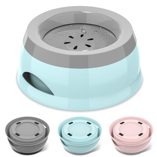 Wassernapf für Hunde, 750 ml, auslaufsicher, tragbar, spritzwassergeschützt, kein Durcheinander, für Welpen, Kätzchen, Wasser-Futterspender, tragbare Basis für Fahrzeug, Auto, Reisen, Zuhause (kleine Wassernapf für Hunde, 750 ml, auslaufsicher, tragbar, spritzwassergeschützt, kein Durcheinander, für Welpen, Kätzchen, Wasser-Futterspender, tragbare Basis für Fahrzeug, Auto, Reisen, Zuhause (kleine von Tekcoo
