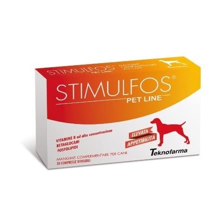 STIMULFOS Pet Line Hund 30 CPR Vitamin B von Teknofarma