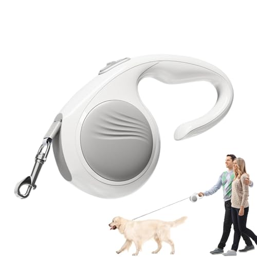 Ausziehbares Hundeseil, Walking Rope für Welpen, Haustier Automatisches Einziehbares Traktionsgerät, Einziehbares Haustier-Traktionsseil für Hunde und Katzen Ausziehbares Hundeseil, Walking Rope für Welpen, Haustier Automatisches Einziehbares Traktionsgerät, Einziehbares Haustier-Traktionsseil für Hunde und Katzen von Teksome
