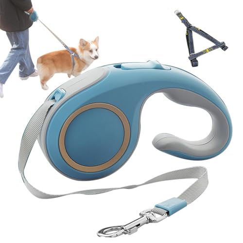 Einziehbarer Hundelimblei, Hundekleie Retraktierbar,Reflektierende Haustierleiter | Pet Jogging Traction Tool, Welpen-Wanderseil mit Nicht rutschem Griff für Nachtläufe Einziehbarer Hundelimblei, Hundekleie Retraktierbar,Reflektierende Haustierleiter | Pet Jogging Traction Tool, Welpen-Wanderseil mit Nicht rutschem Griff für Nachtläufe von Teksome