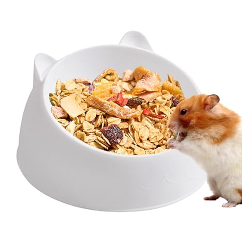 Hamster Futternapf | Hamster Futter- und Wassernapf | Kleintier Futternapf Hamster Zubehör Futter Wassernapf für Kleintiere Hamster Meerschweinchen Teksome von Teksome