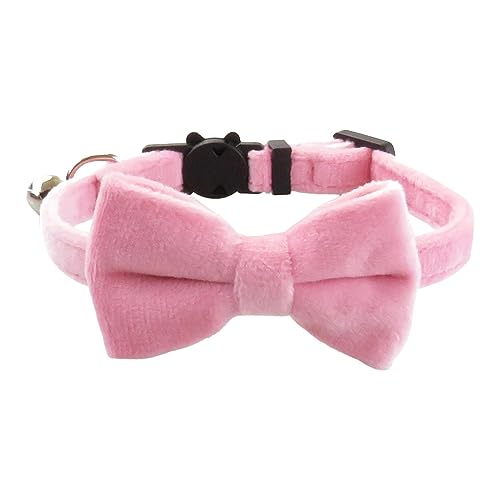 Hundehalsband mit Fliege | Verstellbares Katzenhalsband mit abnehmbarer Glocke – Katzen und Hunde Dekoration Zubehör für Reisen, Fotografie, Zuhause, Hochzeit, Spazierengehen Teksome Hundehalsband mit Fliege | Verstellbares Katzenhalsband mit abnehmbarer Glocke – Katzen und Hunde Dekoration Zubehör für Reisen, Fotografie, Zuhause, Hochzeit, Spazierengehen Teksome von Teksome