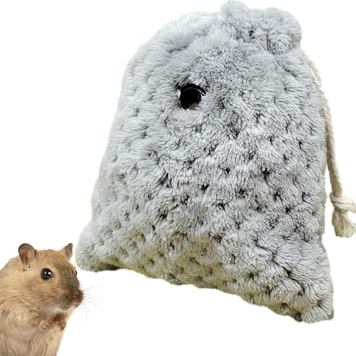 Sugar Glider Pouch | Reisehandtasche Baumwolle Nest für Hamster – bequeme Tragetasche mit Kordelzug und atmungsaktiver Belüftung für Meerschweinchen, Eichhörnchen Teksome von Teksome
