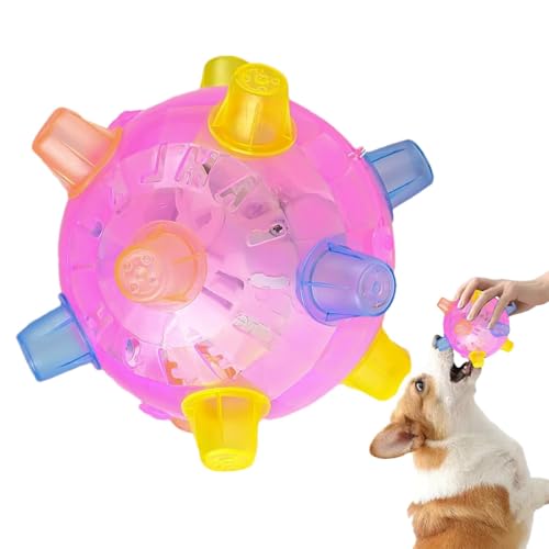 Teksome 2025 Aktivierungsball-Spielzeug, aktives Rollball-Spielzeug für Hunde mit Lichtern und Musik, interaktiver beweglicher Tanzball für drinnen und draußen Teksome 2025 Aktivierungsball-Spielzeug, aktives Rollball-Spielzeug für Hunde mit Lichtern und Musik, interaktiver beweglicher Tanzball für drinnen und draußen von Teksome