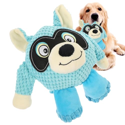 Teksome Animal Plush Dog Toys - Cat Dog Plushie Plush Toy Supplies | Breathable Interactive Toy Chew Toys Dog Companion for Medium Small Puppy Cats Pets Dogs von Teksome