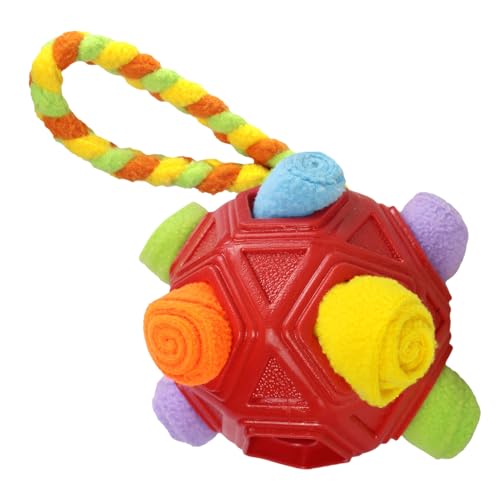 Teksome Anreicherungsspielzeug für Hunde, Schnüffelspielzeug, natürlicher Leckerli-Ball, Kätzchen-Spiel für geistige Stimulation und Übung, Jagd, Simulationstraining, Spielen, Bodenspiel, Zuhause Teksome Anreicherungsspielzeug für Hunde, Schnüffelspielzeug, natürlicher Leckerli-Ball, Kätzchen-Spiel für geistige Stimulation und Übung, Jagd, Simulationstraining, Spielen, Bodenspiel, Zuhause von Teksome