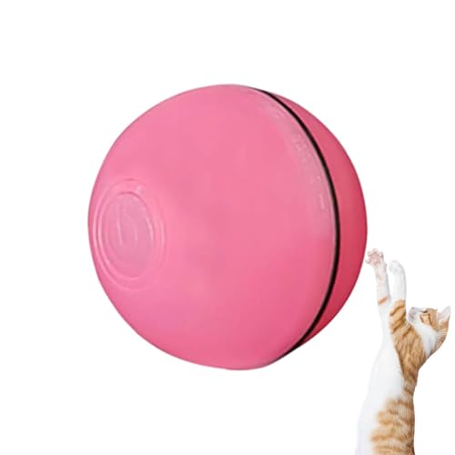 Teksome Automatischer Katzenball, elektrischer Katzenballspielzeug | Beleuchtung Übungsball - Automatisches Kätzchenspielzeug für Innenkatzen, lindert Langeweile und fördert das Spielen Teksome Automatischer Katzenball, elektrischer Katzenballspielzeug | Beleuchtung Übungsball - Automatisches Kätzchenspielzeug für Innenkatzen, lindert Langeweile und fördert das Spielen von Teksome