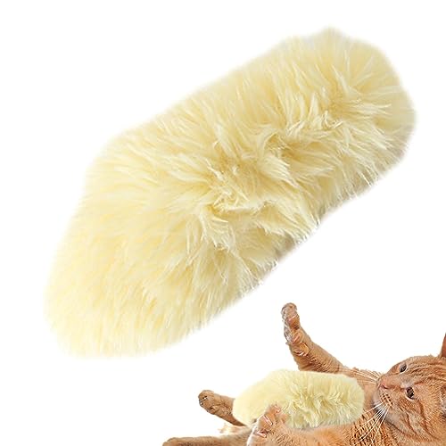 Teksome Cat Kicker Toys for Indoor Cats - Interactive Soft Plush Cat Pillow with Sound | Cat Chew Toy for Cat Beething, Cat Treat Toy for Cat Puppy Kitty, Kitten, Catnip Toys von Teksome