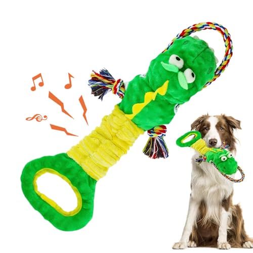 Teksome Grünes Dino-Kauspielzeug, Haustier-Kau-Trainingstierspielzeug – Quietschendes Outdoor-Hundespielzeug, Zahnreinigung, Kauspielzeug für Spielzeit, Energieverbrauch, Mundgesundheit Teksome Grünes Dino-Kauspielzeug, Haustier-Kau-Trainingstierspielzeug – Quietschendes Outdoor-Hundespielzeug, Zahnreinigung, Kauspielzeug für Spielzeit, Energieverbrauch, Mundgesundheit von Teksome