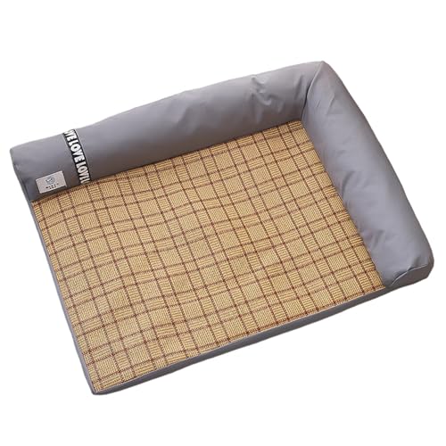 Teksome Haustier Kühlmatte Waschbar Hundebett Matte Sommer Kühlmatte Abnehmbare Hundebettmatte Antihaft Katzenmatte für Zwinger Betten Halten Sie Ihr Haustier kühl Teksome Haustier Kühlmatte Waschbar Hundebett Matte Sommer Kühlmatte Abnehmbare Hundebettmatte Antihaft Katzenmatte für Zwinger Betten Halten Sie Ihr Haustier kühl von Teksome