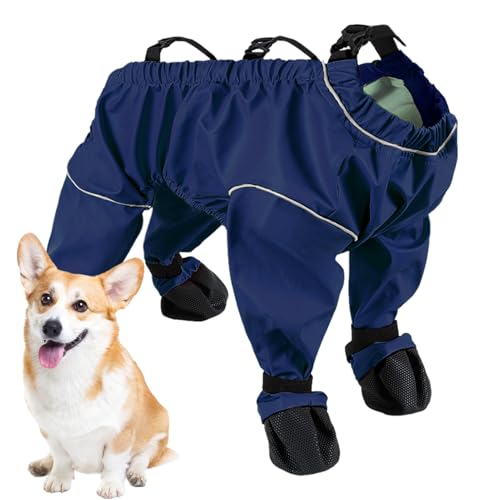 Teksome Hundehose, Verstellbare Hundehosen, Stiefel Haustier Schuhe Sohlen Für Zuhause Reise Pflege Regen Wandern Schnee Ausflug Teksome Hundehose, Verstellbare Hundehosen, Stiefel Haustier Schuhe Sohlen Für Zuhause Reise Pflege Regen Wandern Schnee Ausflug von Teksome