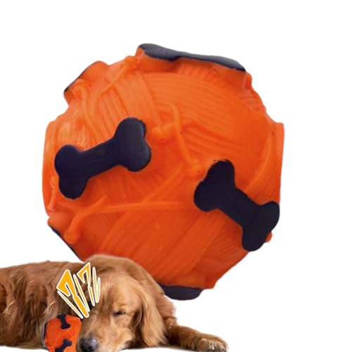 Teksome Interaktives Hundespielzeug Leckerli-Ball Quietschendes Hundespielzeug, Hundetraining Quietschender Ball Spielzeug, Puzzle Slow Feeder, Hundefutter Leckerli Spielzeug für Kleine Mittlere Teksome Interaktives Hundespielzeug Leckerli-Ball Quietschendes Hundespielzeug, Hundetraining Quietschender Ball Spielzeug, Puzzle Slow Feeder, Hundefutter Leckerli Spielzeug für Kleine Mittlere von Teksome