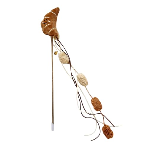 Teksome Katzenangel Spielzeug | Futter-Motiv Angelstab Mit Glöckchen - Interaktiver Plüsch-Fänger & Trainingshilfe Für Alle Katzenrassen – Spielspaß Und Bewegung Im Haus Teksome Katzenangel Spielzeug | Futter-Motiv Angelstab Mit Glöckchen - Interaktiver Plüsch-Fänger & Trainingshilfe Für Alle Katzenrassen – Spielspaß Und Bewegung Im Haus von Teksome