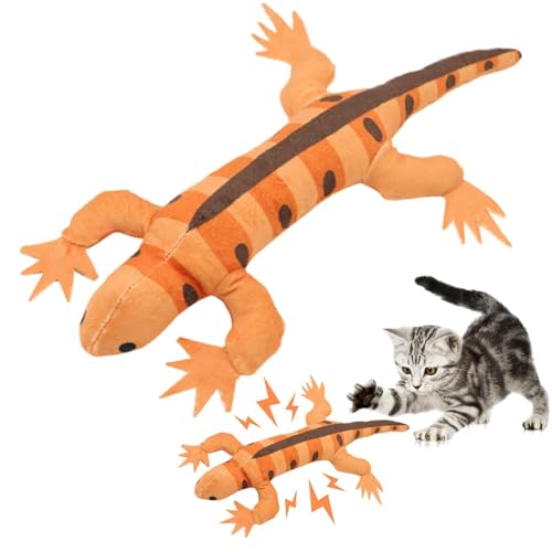 Teksome Katzenminze-, Katzenminze-Katzenspielzeug, Interaktives Katzenspielzeug in Eidechsenform aus Karton mit Knisterpapier, Kauspielzeug für Katzen, Katzenzubehör, Beißspielzeug Teksome Katzenminze-, Katzenminze-Katzenspielzeug, Interaktives Katzenspielzeug in Eidechsenform aus Karton mit Knisterpapier, Kauspielzeug für Katzen, Katzenzubehör, Beißspielzeug von Teksome