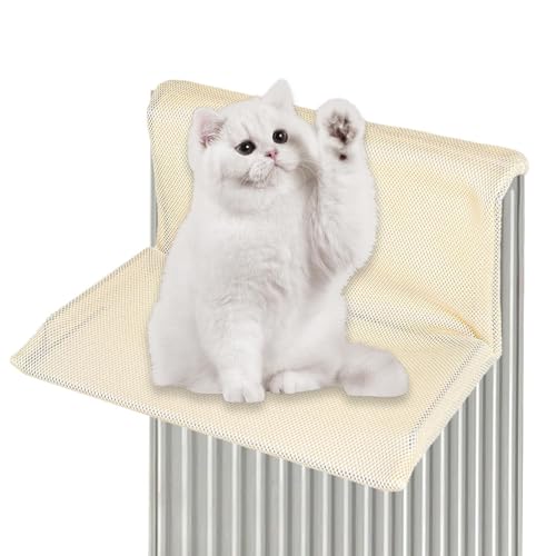 Teksome Katzensitzbett, Katzensitzhängematte, Einfach zu verstellendes Fensterbett, Leicht Verstellbarer, Stabiler Katzenhängematten-Fenstersitz, bequemes, platzsparendes Katzenbett für Nachttisch, Teksome Katzensitzbett, Katzensitzhängematte, Einfach zu verstellendes Fensterbett, Leicht Verstellbarer, Stabiler Katzenhängematten-Fenstersitz, bequemes, platzsparendes Katzenbett für Nachttisch, von Teksome