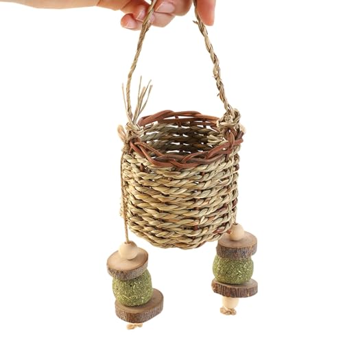 Teksome Kauspielzeug für Kaninchen, Hamsterkäfig, zum Aufhängen, Kauspielzeug für Kaninchen, Hamster, Chinchillas, Ratten, Hamster, Meerschweinchen Teksome Kauspielzeug für Kaninchen, Hamsterkäfig, zum Aufhängen, Kauspielzeug für Kaninchen, Hamster, Chinchillas, Ratten, Hamster, Meerschweinchen von Teksome