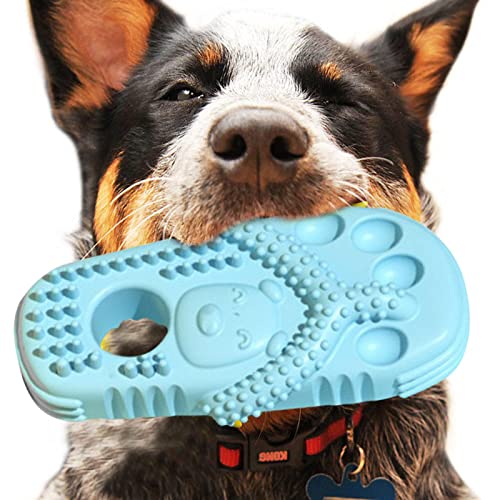 Teksome Kauspielzeug für Welpen, interaktives Slipper-geformter Welpen-Beiß | Kauspielzeug für Hunde zum Reinigen der Zähne, Robustes Zähneknirschen Spielzeug für Katzen und Hunde Teksome Kauspielzeug für Welpen, interaktives Slipper-geformter Welpen-Beiß | Kauspielzeug für Hunde zum Reinigen der Zähne, Robustes Zähneknirschen Spielzeug für Katzen und Hunde von Teksome