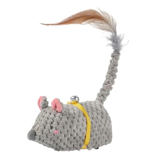 Teksome Moving Mice Cat Toy, Automatic Interactive Electric Animal Toys, Kitten Langeweile Exerciser, Rechargeable Pet Enrichment Doll Motion Activated For Indoor Teksome Moving Mice Cat Toy, Automatic Interactive Electric Animal Toys, Kitten Langeweile Exerciser, Rechargeable Pet Enrichment Doll Motion Activated For Indoor von Teksome