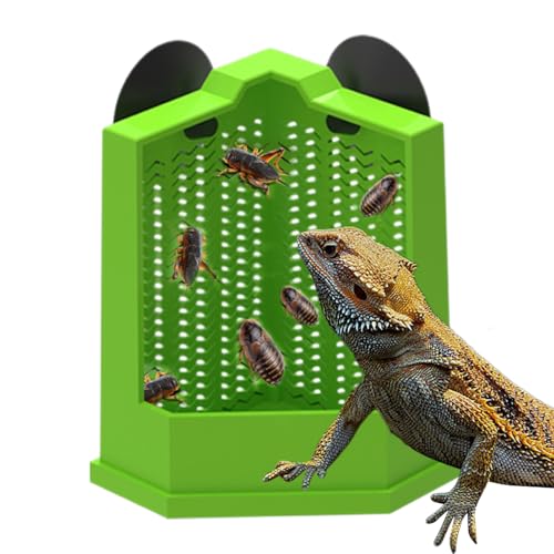 Teksome Reptilien-Futterschale, Saugnapf, Einsiedlerkrebse, Futterschale, Gecko-Futterspender, Anti-Flucht-Eck-Futterstation, Haustierzubehör für Terrarium, Gehege, Anfänger, Züchter, Teksome Reptilien-Futterschale, Saugnapf, Einsiedlerkrebse, Futterschale, Gecko-Futterspender, Anti-Flucht-Eck-Futterstation, Haustierzubehör für Terrarium, Gehege, Anfänger, Züchter, von Teksome