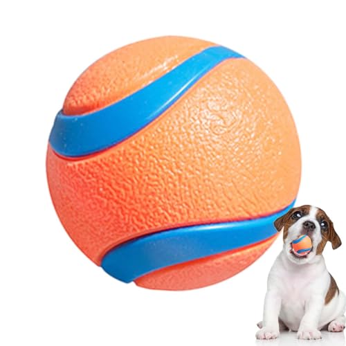 Teksome Robuster Hundeball – Apportierball für Hunde, lustiges Haustierbedarf, solider elastischer Ball, Hundekauspielzeug, geistig stimulierendes Spielzeug für große, mittelgroße und kleine Hunde Teksome Robuster Hundeball – Apportierball für Hunde, lustiges Haustierbedarf, solider elastischer Ball, Hundekauspielzeug, geistig stimulierendes Spielzeug für große, mittelgroße und kleine Hunde von Teksome