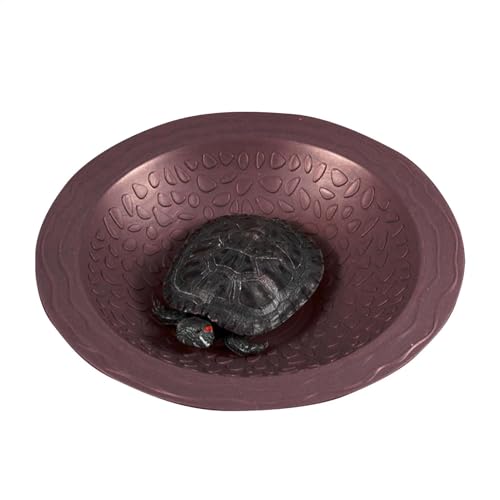 Teksome Schildkröten-Futterschale, Reptilien-Futterschale, Badepool, Haustierbedarf, Aquarium-Ornament für Einsiedlerkrebse, Bartdrache, Gecko, Teksome Schildkröten-Futterschale, Reptilien-Futterschale, Badepool, Haustierbedarf, Aquarium-Ornament für Einsiedlerkrebse, Bartdrache, Gecko, von Teksome
