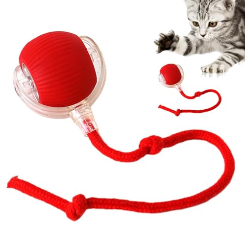 Teksome Smart Ball Katzenspielzeug - Automatisch rollender Haustierball - Automatisch Bewegliches Hundespielzeug Welpen Spielzeug Smart Rolling Ball Pet Ball für Indoor Teksome Smart Ball Katzenspielzeug - Automatisch rollender Haustierball - Automatisch Bewegliches Hundespielzeug Welpen Spielzeug Smart Rolling Ball Pet Ball für Indoor von Teksome