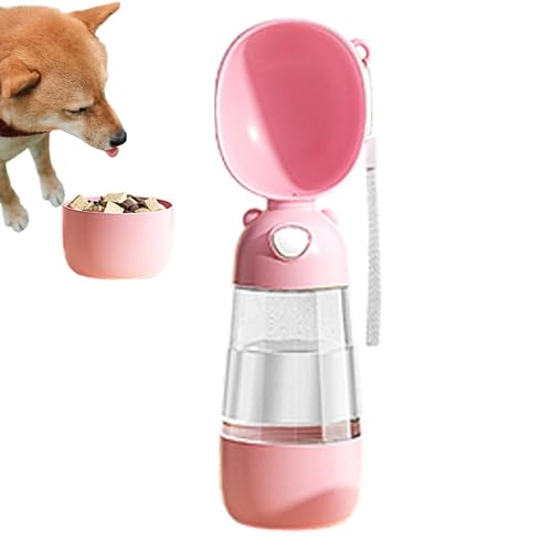 Teksome Tragbare Hundewasserflasche - Auslaufsichere abnehmbare Wasserflasche | Ergonomischer Wasserspender für kleine große mittelgroße Hunde, lebensmittelechte Wasserflasche zum Spazierengehen Teksome Tragbare Hundewasserflasche - Auslaufsichere abnehmbare Wasserflasche | Ergonomischer Wasserspender für kleine große mittelgroße Hunde, lebensmittelechte Wasserflasche zum Spazierengehen von Teksome