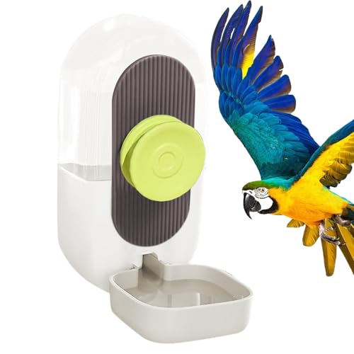 Teksome Vogel-Wasser-Futterspender für Käfig, transparent, automatische Fütterung und Hydratation, Fütterungswerkzeug, Käfig-Futterspender für Papageien, Nymphensittiche Teksome Vogel-Wasser-Futterspender für Käfig, transparent, automatische Fütterung und Hydratation, Fütterungswerkzeug, Käfig-Futterspender für Papageien, Nymphensittiche von Teksome