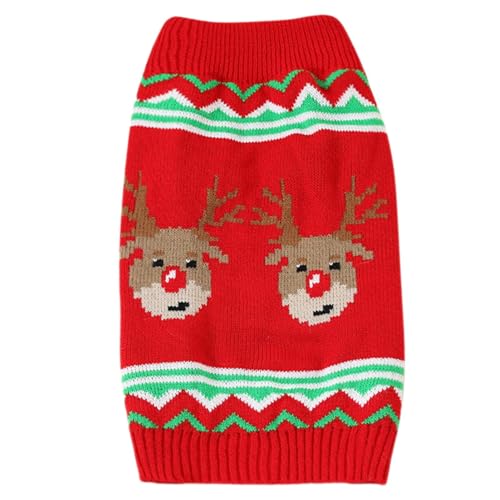Teksome Weihnachts-Welpenpullover,Weihnachts-Hundekleidung,Warmer Hundepullover, weiche Weihnachts-Hunde-Shirts - Atmungsaktives -Hundetuch, Haustierzubehör für alle Rassen, Katzen, Hunde Teksome Weihnachts-Welpenpullover,Weihnachts-Hundekleidung,Warmer Hundepullover, weiche Weihnachts-Hunde-Shirts - Atmungsaktives -Hundetuch, Haustierzubehör für alle Rassen, Katzen, Hunde von Teksome