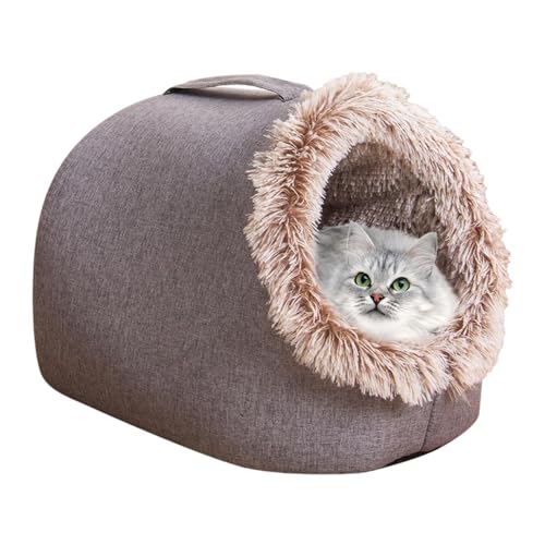 Winter Warm Pet Nest, Warm Keeping Portable Dogs Caves Plush Comfortable Ctas Beds, Dogs Winter Supplies for Living Room, Bedroom, Traveling, Camping, Balcony, Garden Teksome Winter Warm Pet Nest, Warm Keeping Portable Dogs Caves Plush Comfortable Ctas Beds, Dogs Winter Supplies for Living Room, Bedroom, Traveling, Camping, Balcony, Garden Teksome von Teksome