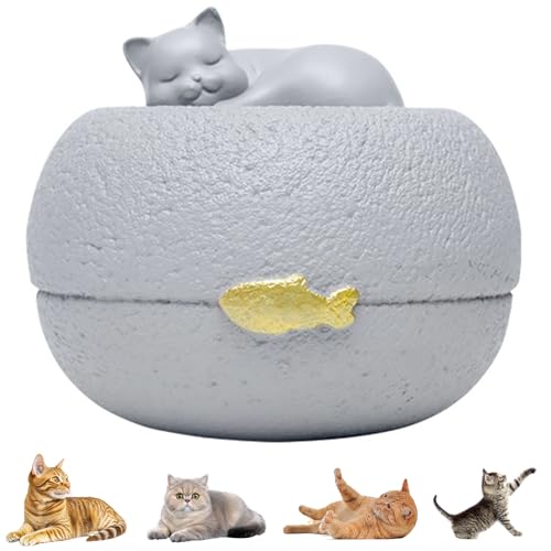 Tel Charme * Gedenkurne für Haustiere, Urnen für Katzen, Asche, Hunde-Andenken-Urnen für Asche, Haustierurnen für Hunde, Katzen, Asche, Urnen für eine dauerhafte Hommage und Erinnerungsstück von Tel Charme *