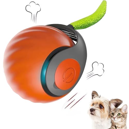 Tencipeda Chase Master Pro Katzenspielzeug, Interaktives Katzenspielzeug, Intelligenzspielzeug Für Katzen (Orange) von Tencipeda