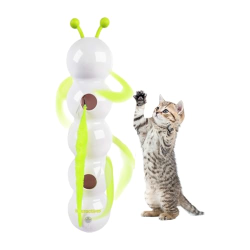 Tencipeda Interactive Cat Worm Toy with Suction Cup for Exercise, Mental Stimulation, Durable Toy for Adult Cats, Kittens Tencipeda Interactive Cat Worm Toy with Suction Cup for Exercise, Mental Stimulation, Durable Toy for Adult Cats, Kittens von Tencipeda