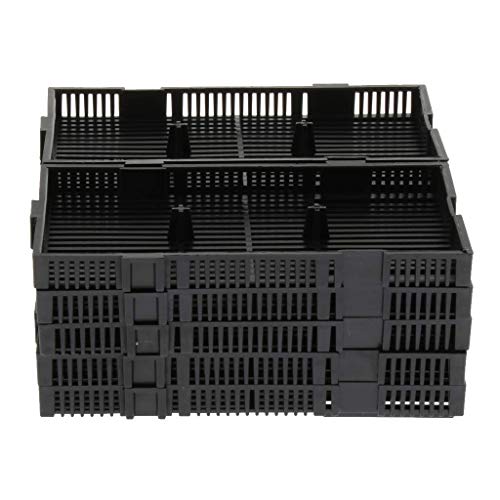 Tenlacum 10 Stück Kunststoff-Filterplatten für Aquarien, dekoratives Unterkies-Verstärkungssystem für Aquarien, 14 x 7 x 1,7 cm Tenlacum 10 Stück Kunststoff-Filterplatten für Aquarien, dekoratives Unterkies-Verstärkungssystem für Aquarien, 14 x 7 x 1,7 cm von Tenlacum