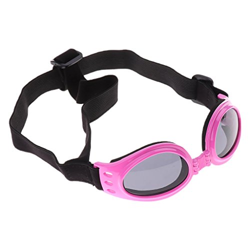 Tenlacum UV-Sonnenbrille für Haustiere, Hunde, Katzen, zum Schutz vor Wind, Rosa #1 von Tenlacum