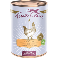 Terra Canis Senior | Huhn mit Gurke, Kürbis und Gesundheitskräutern 400g von Terra Canis