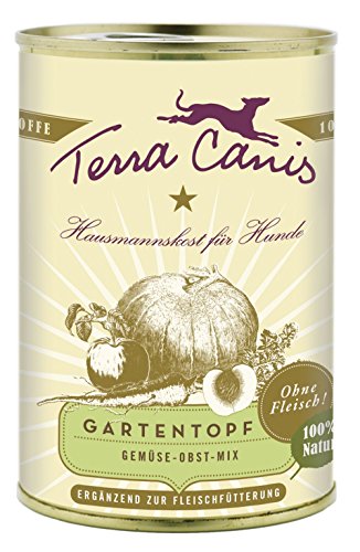 Terra Canis vegetarischer Gartentopf, 400g Dose (6 Pack) von Terra Canis GmbH