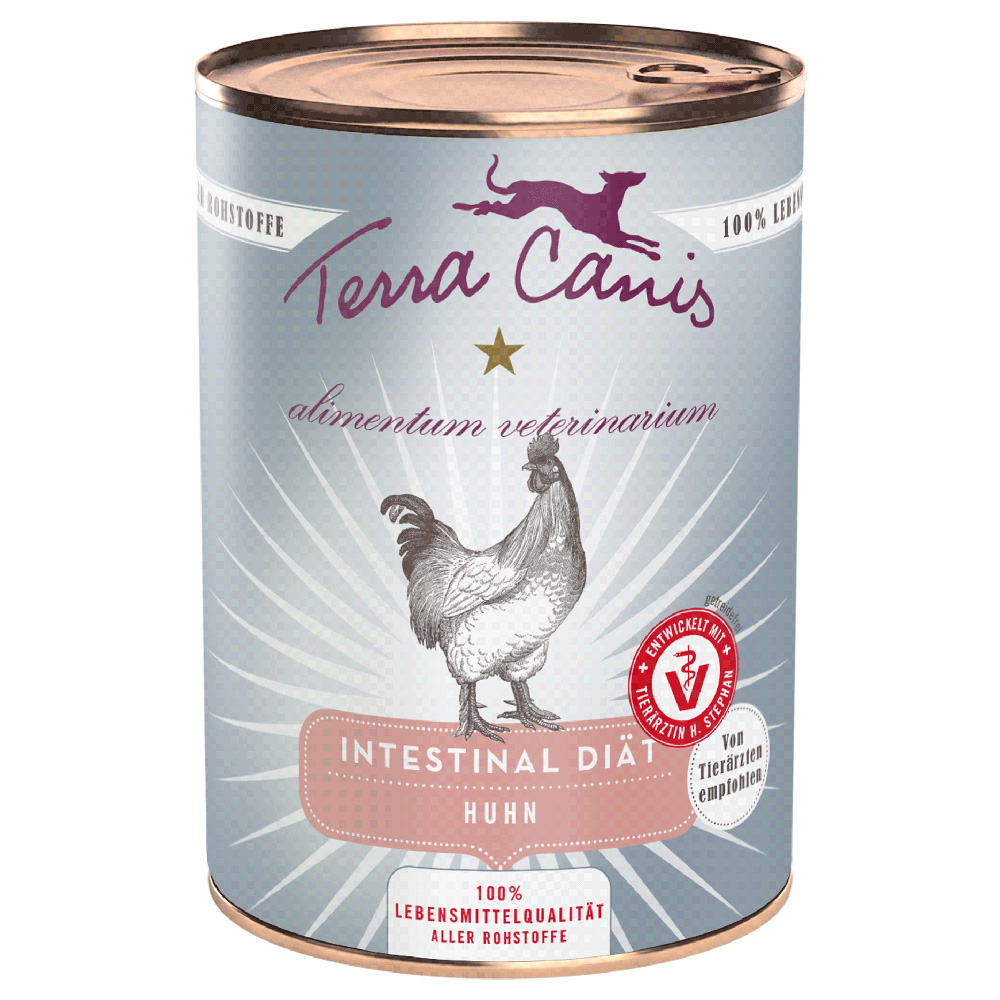 Sparpaket Terra Canis Alimentum Veterinarium Intestinal 12 x 400 g - Huhn Sparpaket Terra Canis Alimentum Veterinarium Intestinal 12 x 400 g - Huhn von Terra Canis