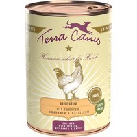 Sparpaket Terra Canis Classic 12 x 400 g - Huhn mit Tomate, Amaranth & Basilikum von Terra Canis