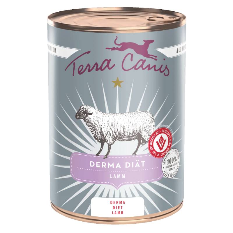 Sparpaket Terra Canis Derma Diet 12 x 400 g - Lamm Sparpaket Terra Canis Derma Diet 12 x 400 g - Lamm von Terra Canis