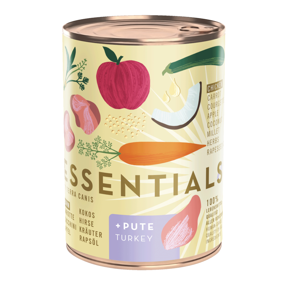 Sparpaket Terra Canis Essential 8+ 12 x 385 g - Huhn & Pute Sparpaket Terra Canis Essential 8+ 12 x 385 g - Huhn & Pute von Terra Canis