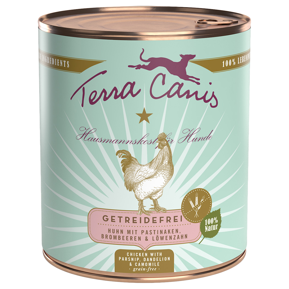 Sparpaket Terra Canis getreidefrei 12 x 800 g - Mix Wild & Huhn Sparpaket Terra Canis getreidefrei 12 x 800 g - Mix Wild & Huhn von Terra Canis