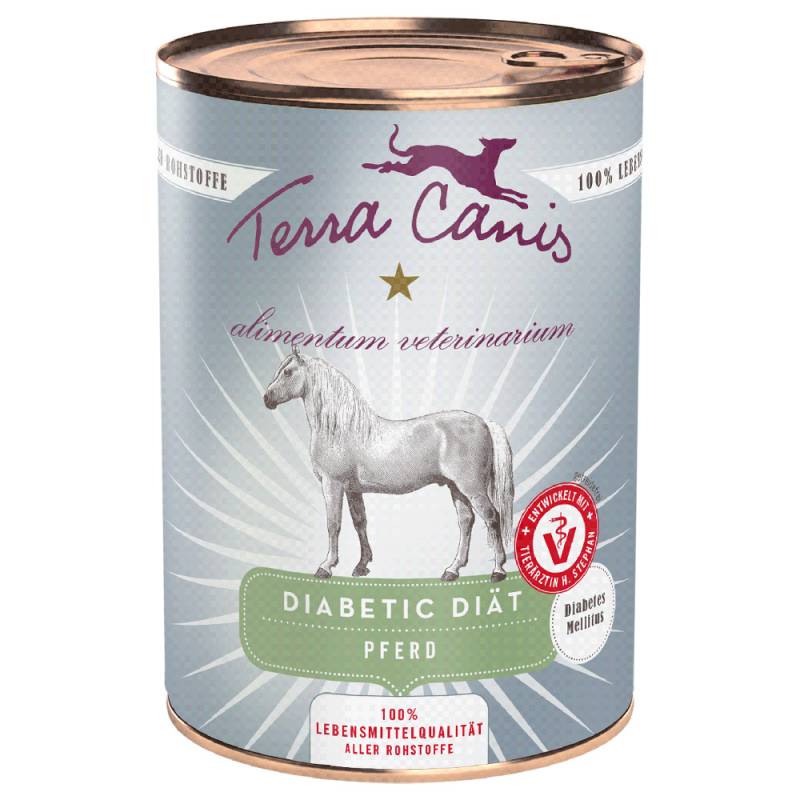 Terra Canis Alimentum Veterinarium Diabetic Diät 6 x 400 g - Pferd von Terra Canis