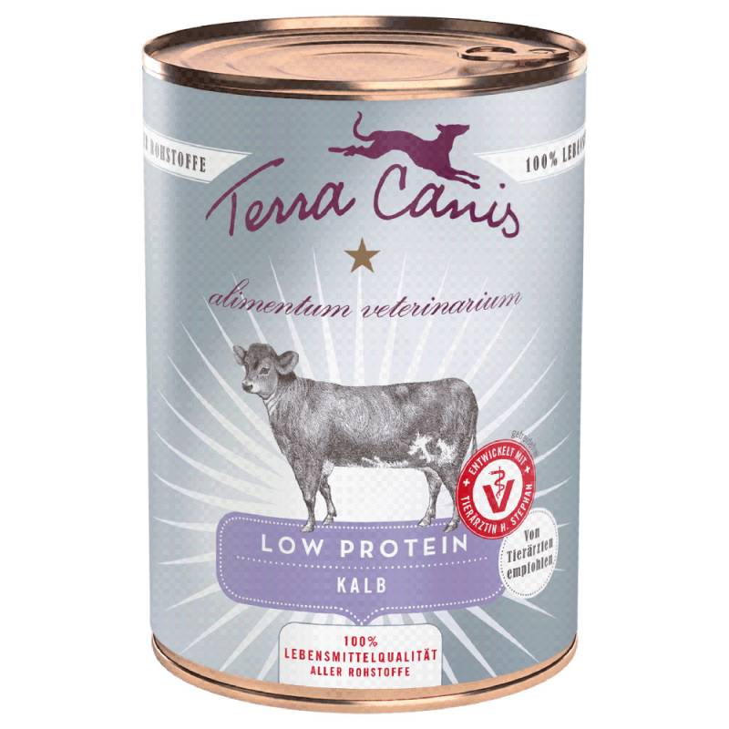 Terra Canis Alimentum Veterinarium Low Protein 6 x 400 g - Kalb von Terra Canis