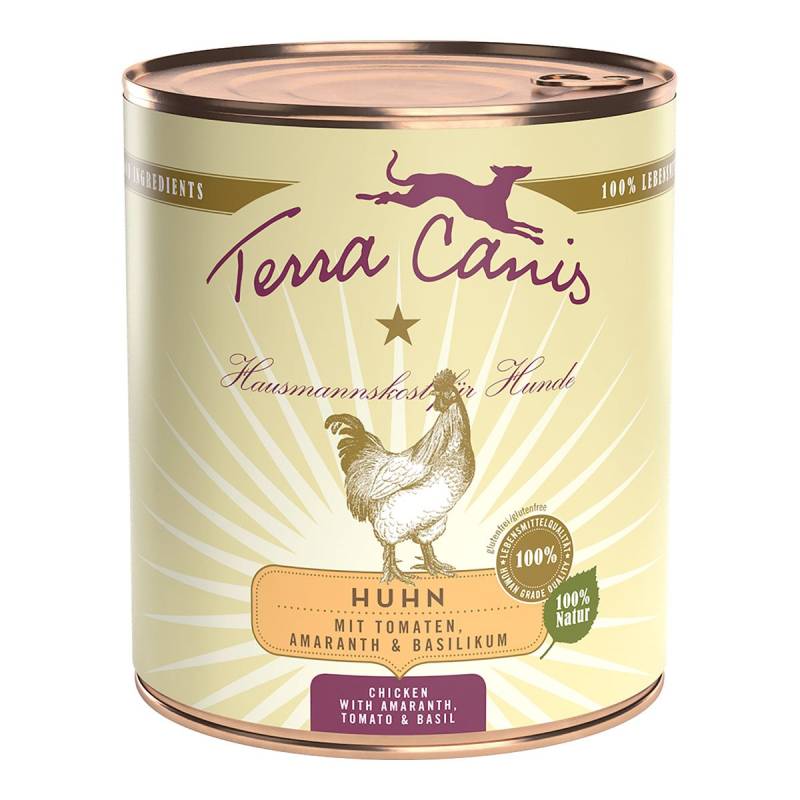 Terra Canis CLASSIC – Huhn mit Tomate, Amaranth und Basilikum 12x800g von Terra Canis