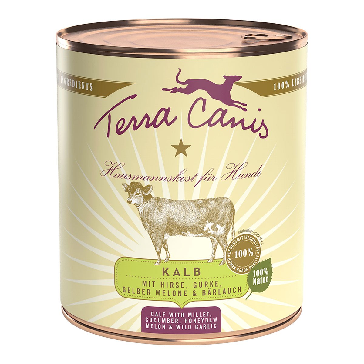 Terra Canis CLASSIC Kalb mit Hirse, Gurke, Melone 12x800g von Terra Canis
