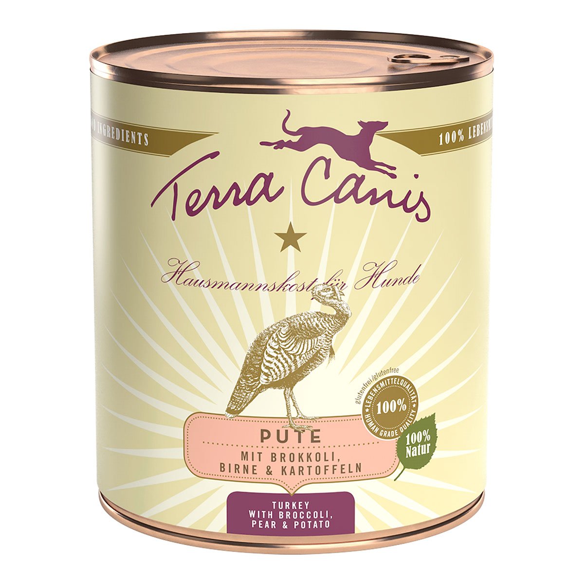 Terra Canis CLASSIC – Pute mit Brokkoli, Birne und Kartoffel 12x800g von Terra Canis