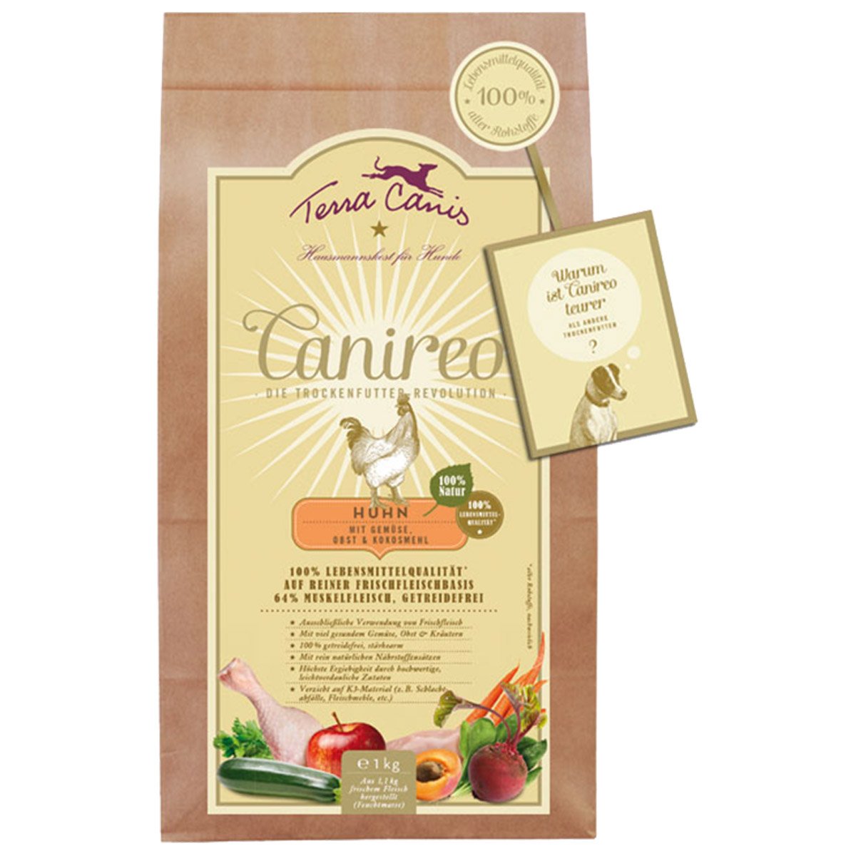 Terra Canis Canireo Huhn 1kg Terra Canis Canireo Huhn 1kg von Terra Canis